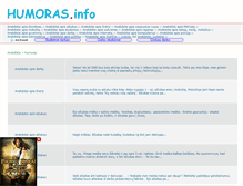 Tablet Screenshot of humoras.info
